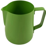 GREEN FROTHING MILK JUG 600ML