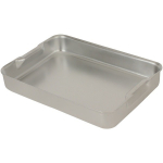 ALUMINIUM BAKING DISH WITH HANDLES 43 X 31 X 7CM