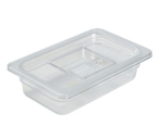 1/4 POLYCARBONATE GN PAN 65MM CLEAR