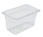 1/4 POLYCARBONATE GN PAN 150MM CLEAR