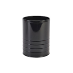 GALVANISED STEEL CAN 11CM DIA X 14.5CM      X12