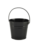 STAINLESS STEEL SERVING BUCKET 16CM BLACK SSB16BK