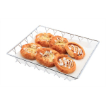 CHROME DISPLAY BASKET 35X30X5CM  CDB-3530