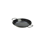 BLACK ENAMEL PAELLA PAN 20CM X6 E0220