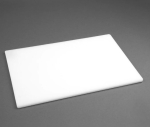 HYGIPLAS LOW DENSITY WHITE CHOPPING BOARD LARGE 600X450MM