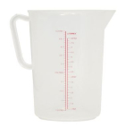SUNNEX MEASURING JUG 5LTR CLEAR PP  86521