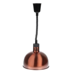 BUFFALO RETRACTABLE DOME HEAT SHADE COPPER FINISH