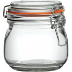 CLIP TOP GLASS PRESERVE JAR 500ml
