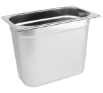 VOGUE STAINLESS STEEL 1/4 GASTRONORM PAN 200MM K823