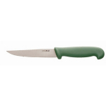 GREEN HANDLED VEGETABLE KNIFE 4.5"