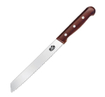 VICTORINOX BREAD KNIFE 8.5" ROSEWOOD HANDLE
