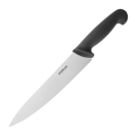 HYGIPLAS CHEFS KNIFE BLACK 21.5CM 8 1/2"