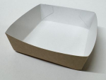 OPEN BURGER / CHIP TRAY 117/127 X 117/127 X 40MM