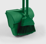 ANGLE LOBBY BROOM WITH LIGHT WEIGHT LOBBY DUSTPAN GREEN