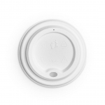 VEGWARE 89-SERIES MOULDED FIBRE HOT CUP LID x1000