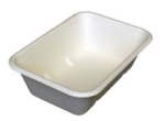 BAGASSE LID FOR RECTANGULAR TRAYS 550/650/750ML X500
