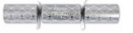 12" SILVER CHRISTMAS DIAMOND FOIL BOARD CRACKER BOX50
