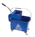 SPEEDY FLAT MOP BUCKET & WRINGER BLUE 20L
