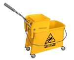 SPEEDY FLAT MOP BUCKET & WRINGER YELLOW 20L