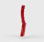 DETAIL BRUSH STIFF 225MM RED
