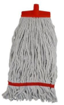 FREEDOM BLENDED YARN CHANGER MOP HEAD 16OZ LOOP RED