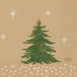 NAPKINS 3-PLY 24X24CM HUMBLE TREES