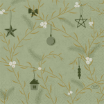 NAPKINS 3-PLY 33X33CM HUMBLE TREES