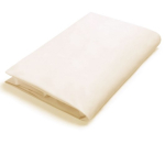 FR POLYESTER PILLOWCASES, PAIR 48CM X 73CM - CREAM