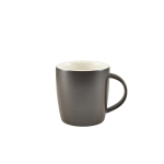 GENWARE PORCELAIN MATT BLACK COSY MUG 35CL/12.3OZ