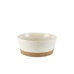 GENWARE KAVA WHITE STONEWARE BOWL 15.5CM