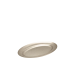 GENWARE VINTAGE  STEEL OVAL PLATTER 30CM
