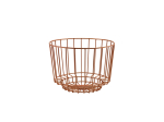 GENWARE COPPER DECO  DISPLAY BASKET 25 X 18CM