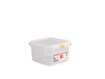 GENWARE CLEAR POLYPROPYLENE  CONTAINER GN1/6 100MM