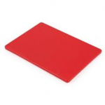 LOW DENSITY SMALL POLY CUTTING BOARD RED 12X9X0.5" *CLEARANCE