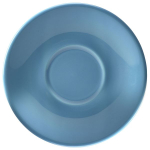 GENWARE PORCELAIN BLUE SAUCER 5.3"