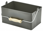 GENWARE GALVANISED STEEL DARK OLIVE TABLE CADDY 9.6X6.1"
