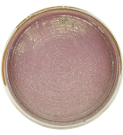 GENWARE TERRA PORCELAIN ROSE PRESENTATION PLATE 7"