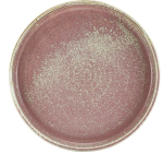 GENWARE TERRA PORCELAIN ROSE PRESENTATION PLATE 8"