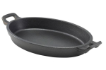 GENWARE CAST IRON OVAL EARED DISH 28.9OZ