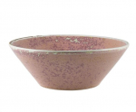 GENWARE TERRA PORCELAIN ROSE CONICAL BOWL 19.2OZ