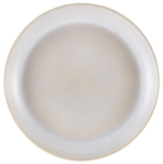 GENWARE TERRA STONEWARE ANTIGO BARLEY COUPE PLATE 9.4"