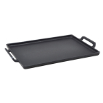 GENWARE CAST IRON RECT PLATTER 28 X 20CM