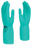 PURA GREEN NITRILE FLOCKLINED GLOVE SIZE 9 LARGE