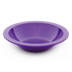 NARROW RIMMED BOWL PURPLE 17.3CM