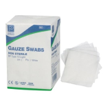 NON-STERILE GAUZE SWAB 8PLY 5X5CM  X100