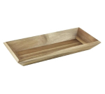OLYMPIA ACACIA RECTANGULAR TRAY 380X180MM