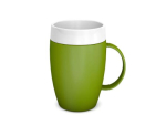 ORNAMIN GREEN HANDLED MUG CLASSIC SHAPE