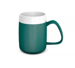 ORNAMIN TEAL XXL HANDLE MUG INTERAL CONE