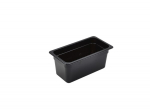 POLYCARBONATE GASTRONORM PAN BLACK 1/3 150MM PCB13-150