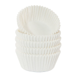 PETIT FOUR CAKE CASES WHITE